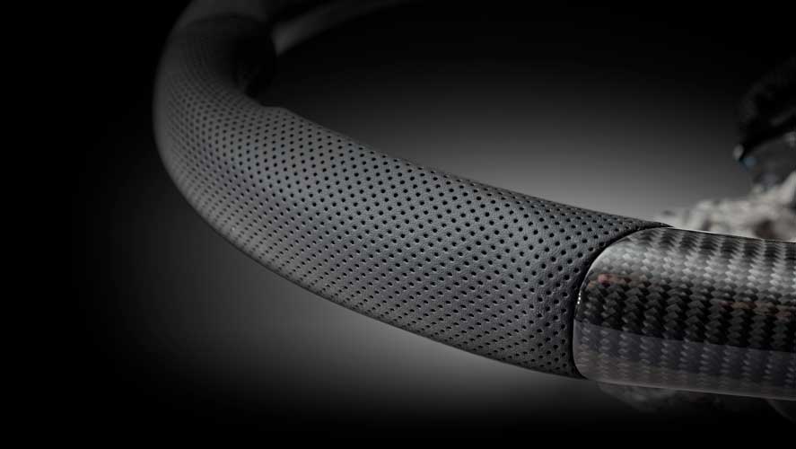 nap exclusive interior ram steeringwheel carbon web